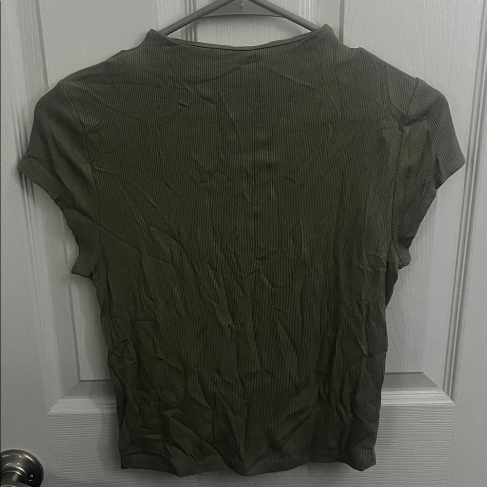 Wild Fable Dark Green Short Sleeve Tee